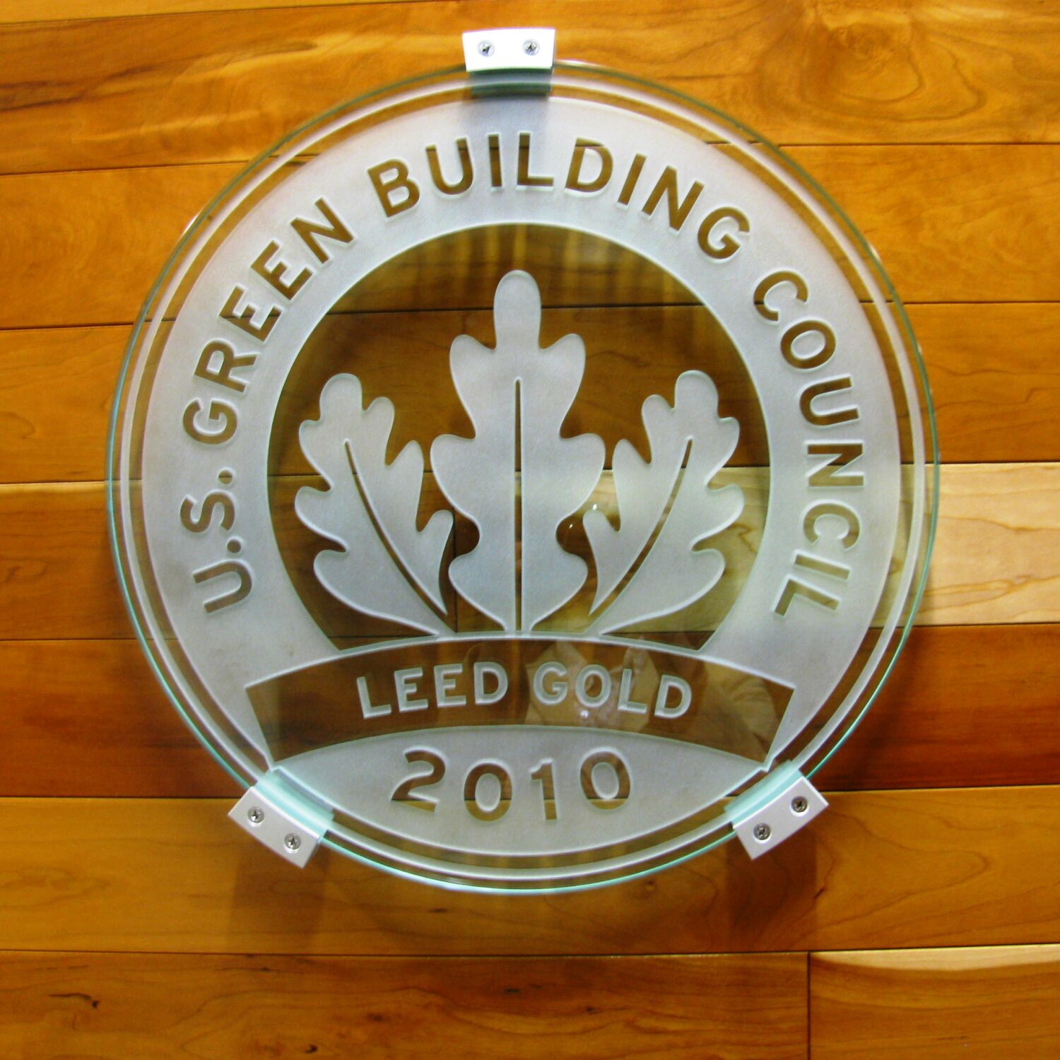 Affiche LEED gold
